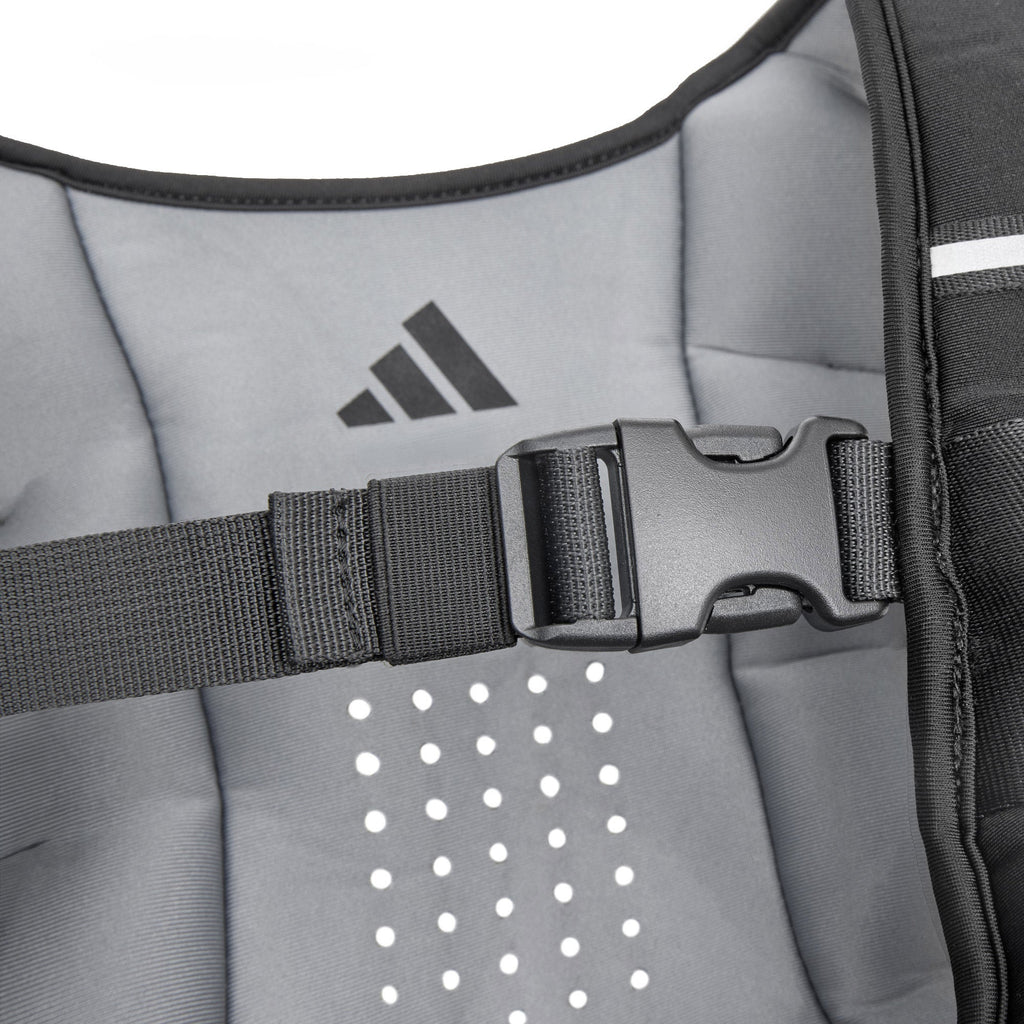 adidas 12lb (5.4kg) Adjustable Weighted Vest, One Size