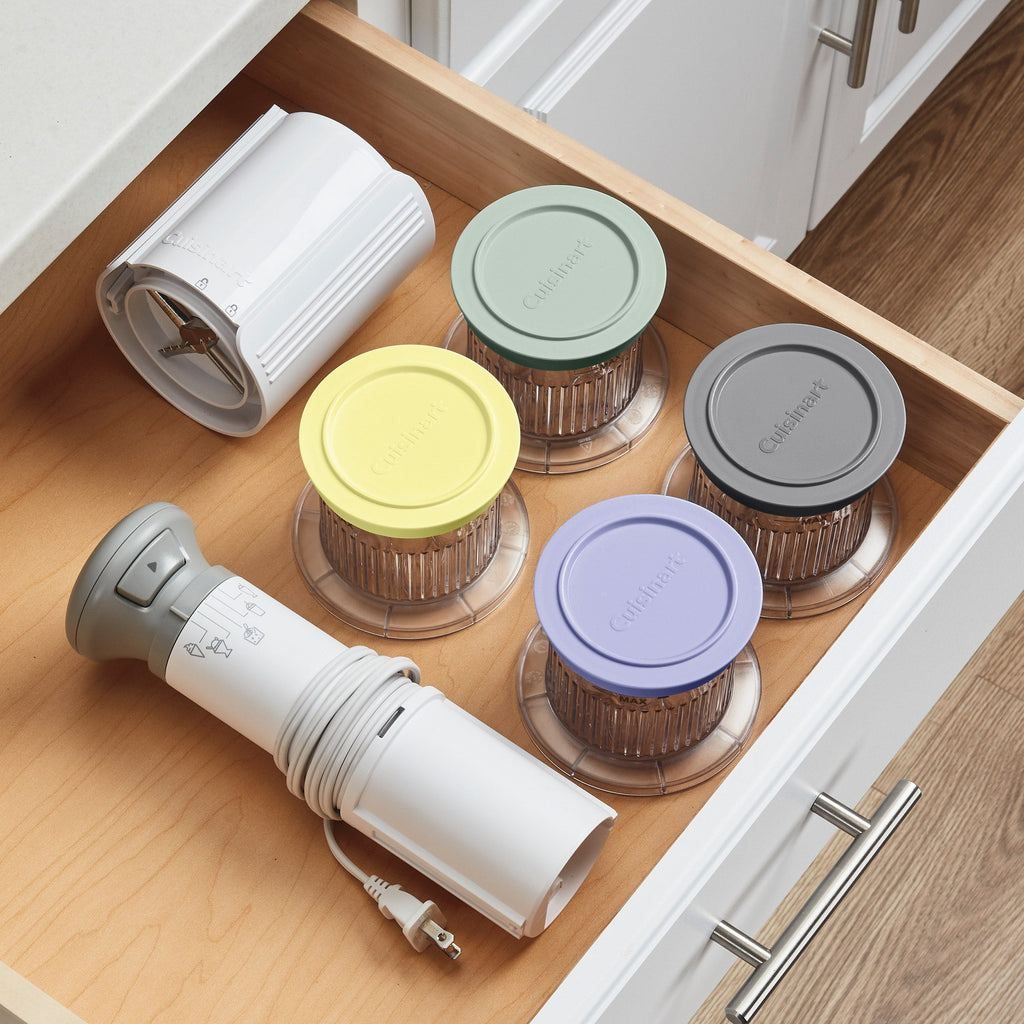 Cuisinart FastFreeze 5-in-1 Frozen Dessert Maker, Includes 4 Mixing Cups with Lids