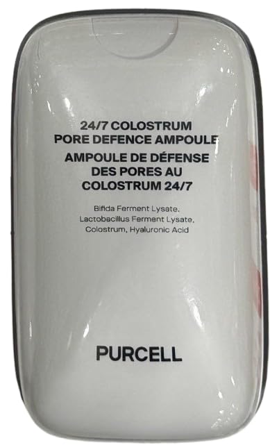 PURCELL 24/7 Colostrum Pore Defence Ampoule Mist, with Hyaluronic Acid, Pore-Refining, 55 mL x 2 Units