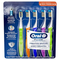 Oral-B Pulsar Pro-Health Battery Toothbrushes Vibrating Bristles (Soft 5 Pack)