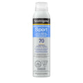 Neutrogena Sport Active Defense SPF 70 Sunscreen Spray, Sweat & Water Resistant Spray Sunscreen with Broad Spectrum UVA/UVB Sun Protection for Sunburn Prevention, Oxybenzone-Free, 141g