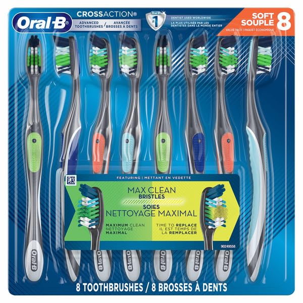 Oral-B CrossAction Advanced Soft Toothbrushes