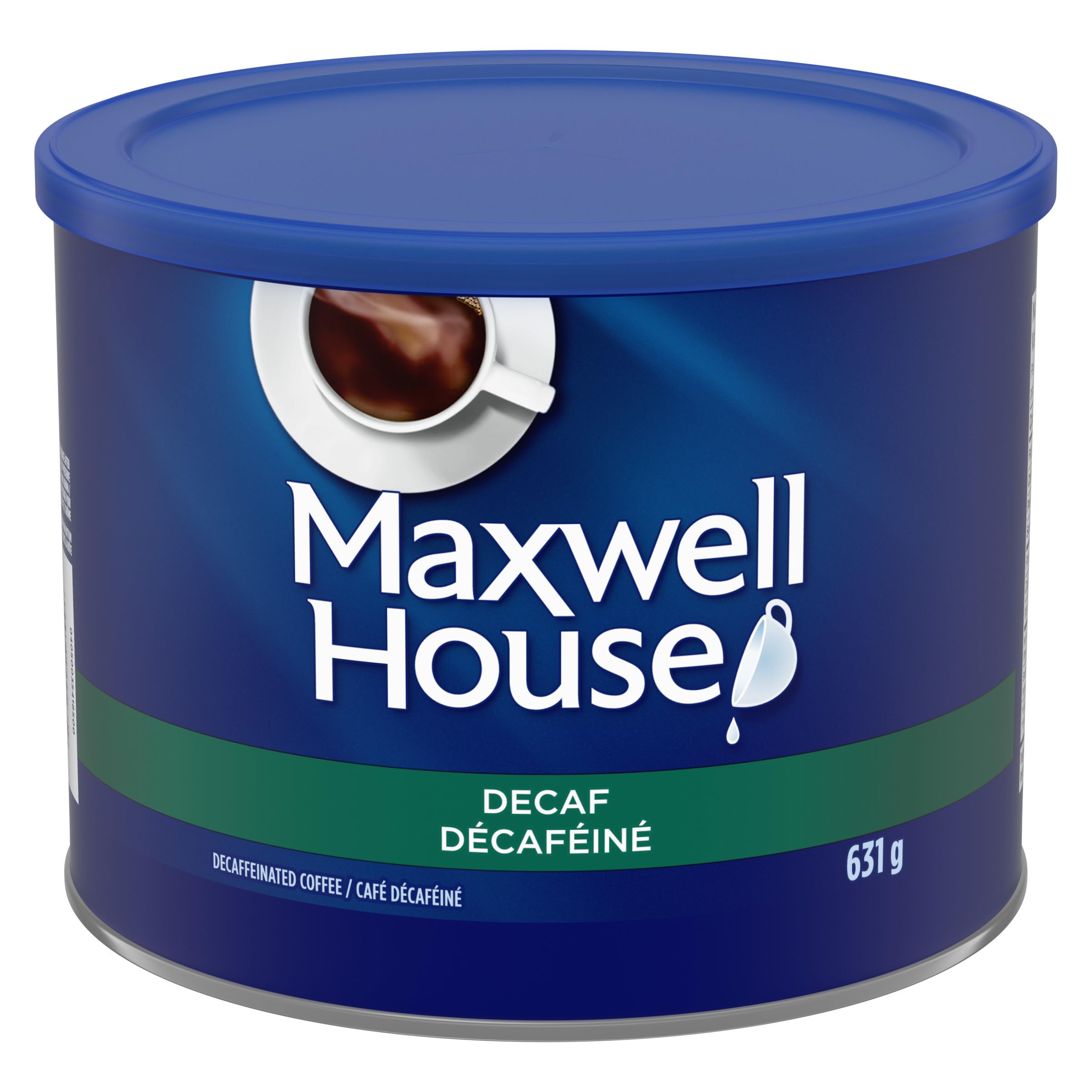 Maxwell House Decaf Ground Coffee, 631g (Pack of 6)